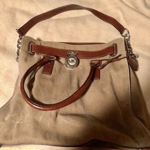 MICHAEL Michael Kors Large Hamilton Canvas Tote